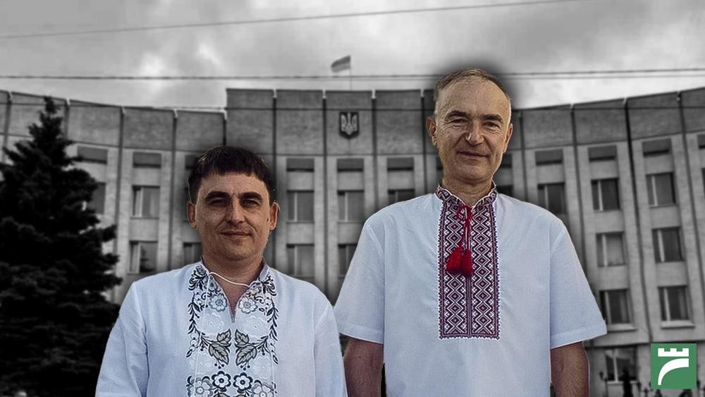 голова Рівненської районної ради Василь Тимощук та заступинк Олег Карпяк