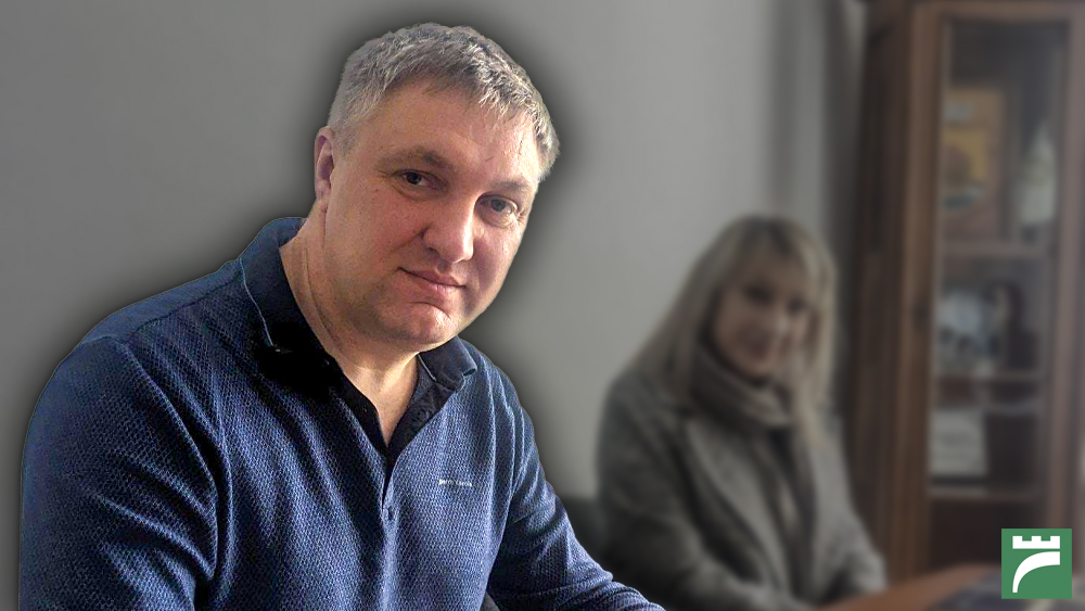 Голова Млинівської територіальної громади Дмитро Левицький