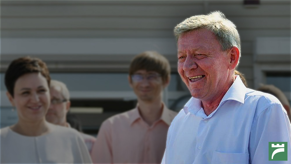 Голова Полицької територіальної громади Микола Озеруга