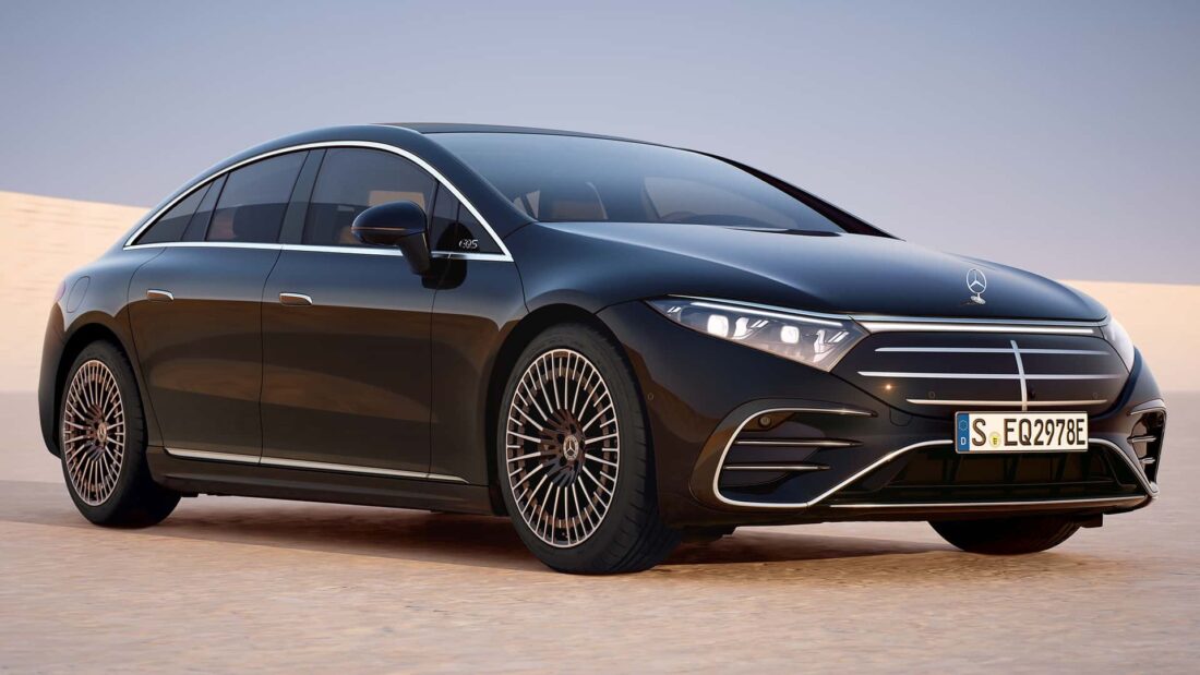 Приблизно так виглядає модель авто «Mercedes-Benz EQS 450+», фото headlight.news